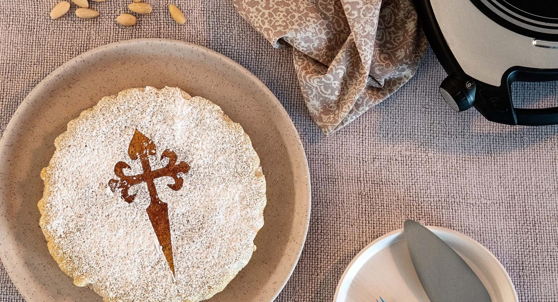 Tarta de Santiago (torta spagnola alle mandorle)