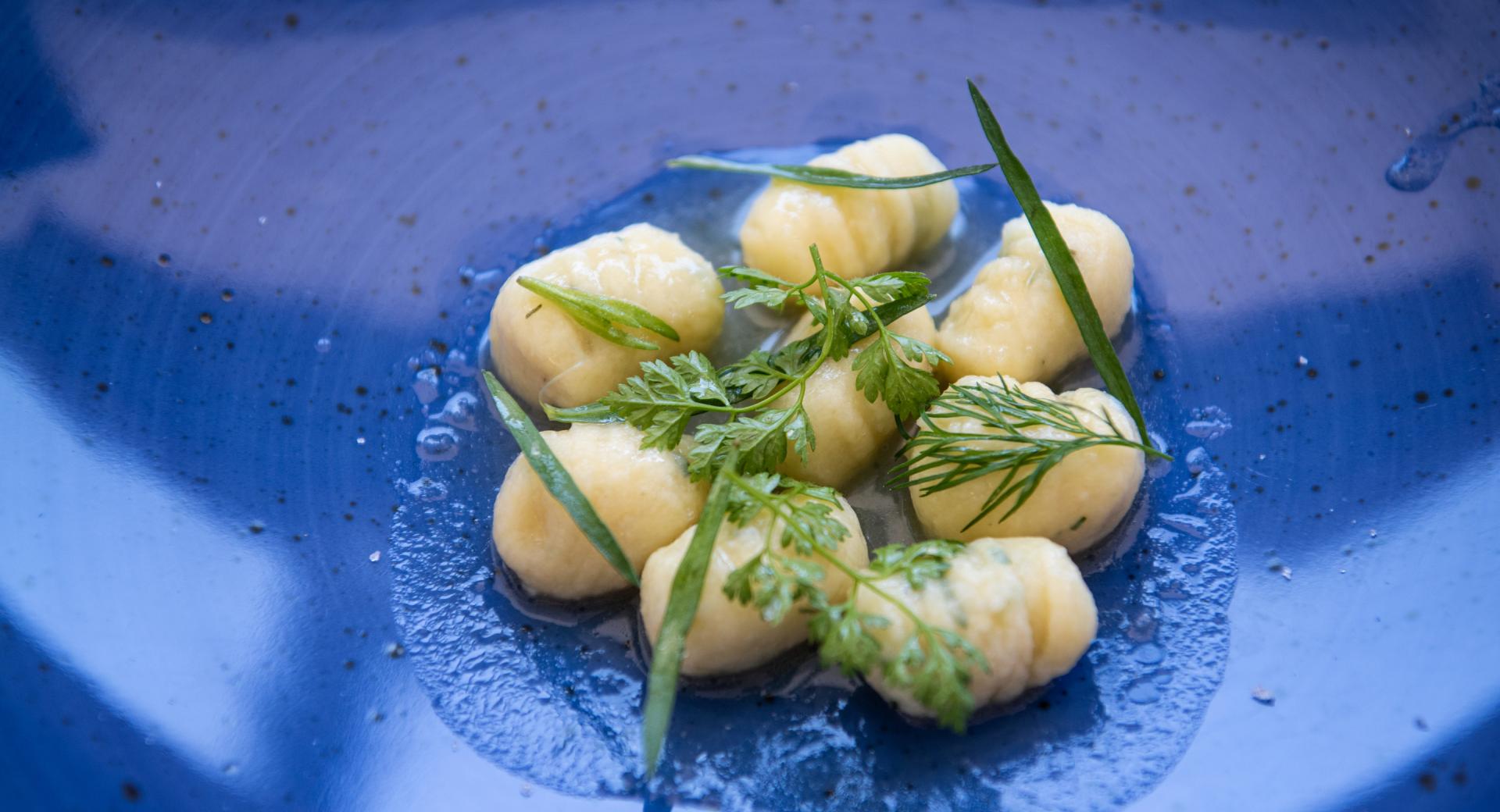 Gnocchi erbe e limone