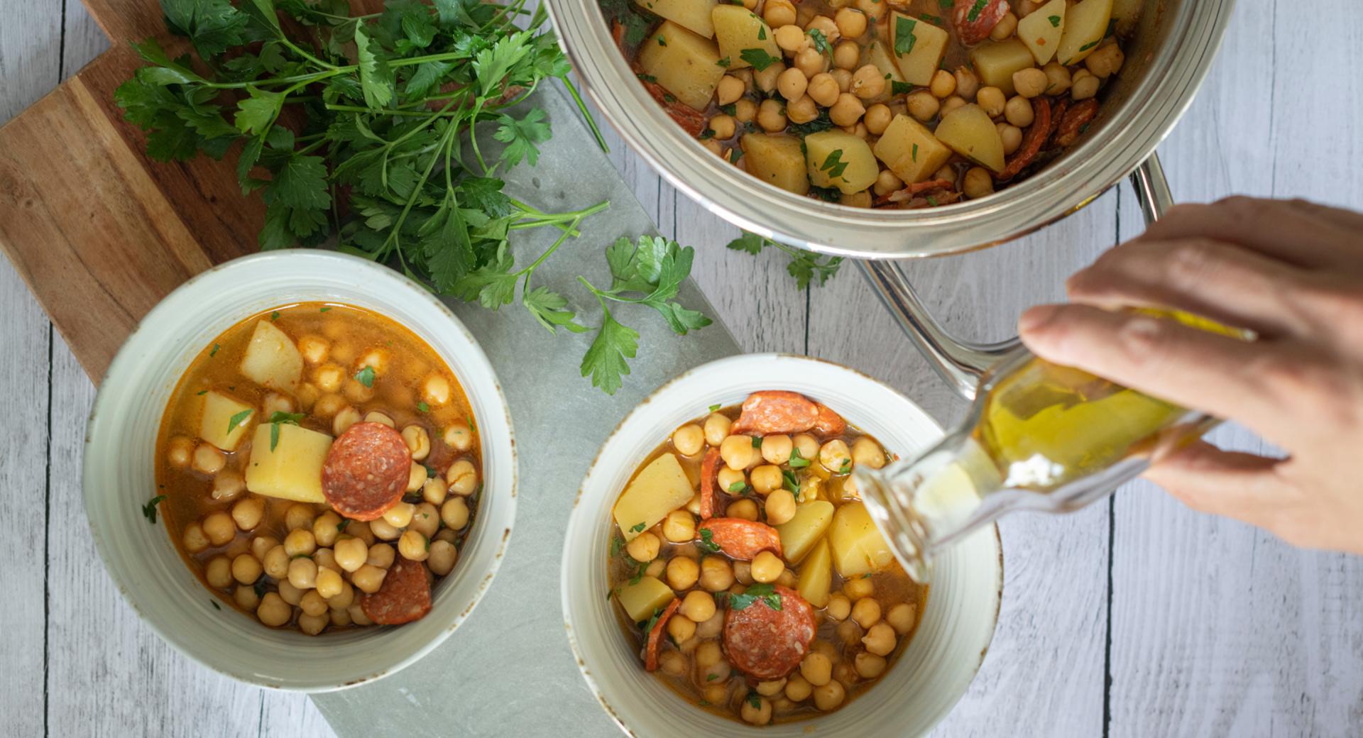 Zuppa di ceci spagnola