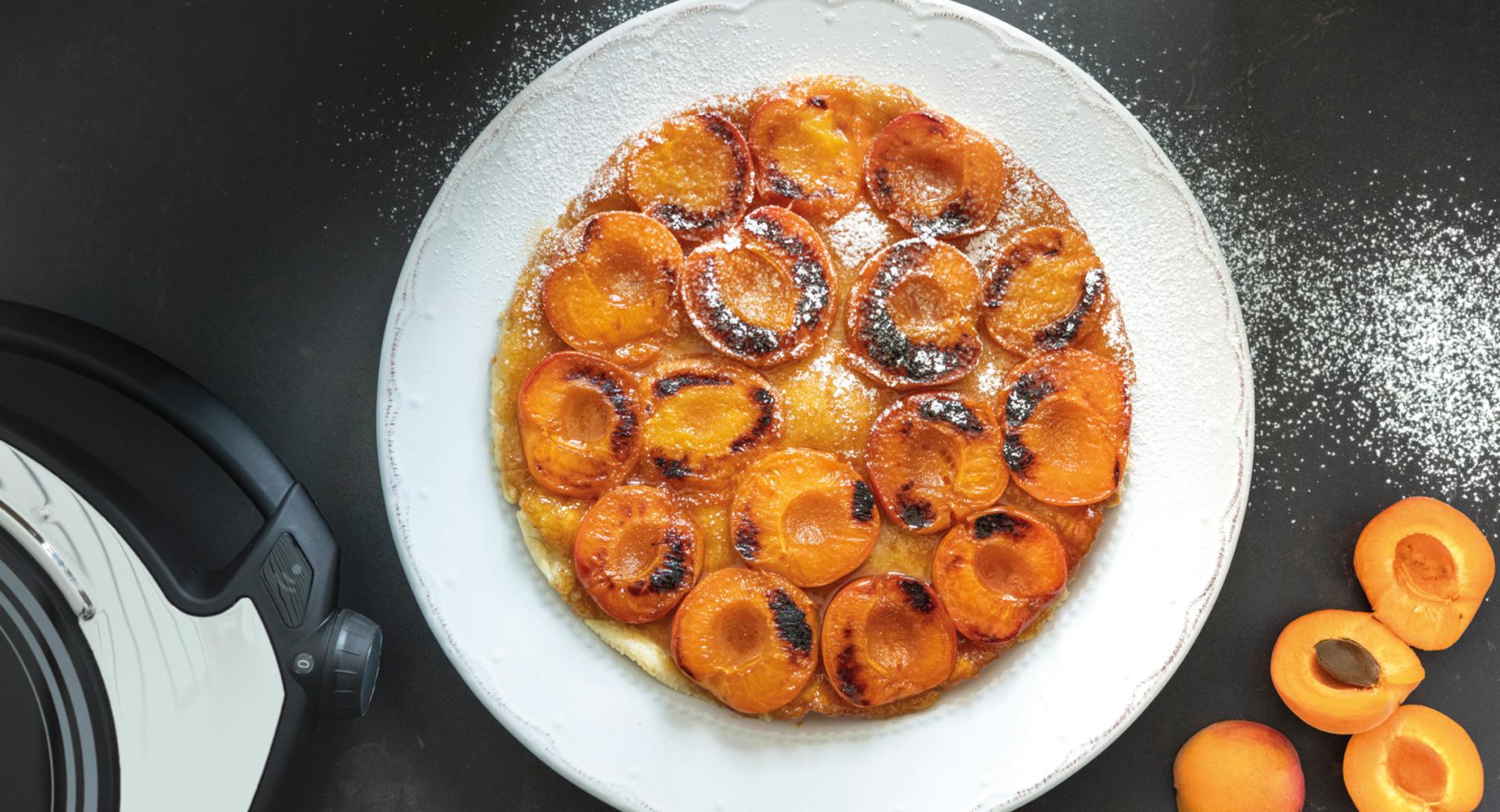 Tarte Tatin con albicocche