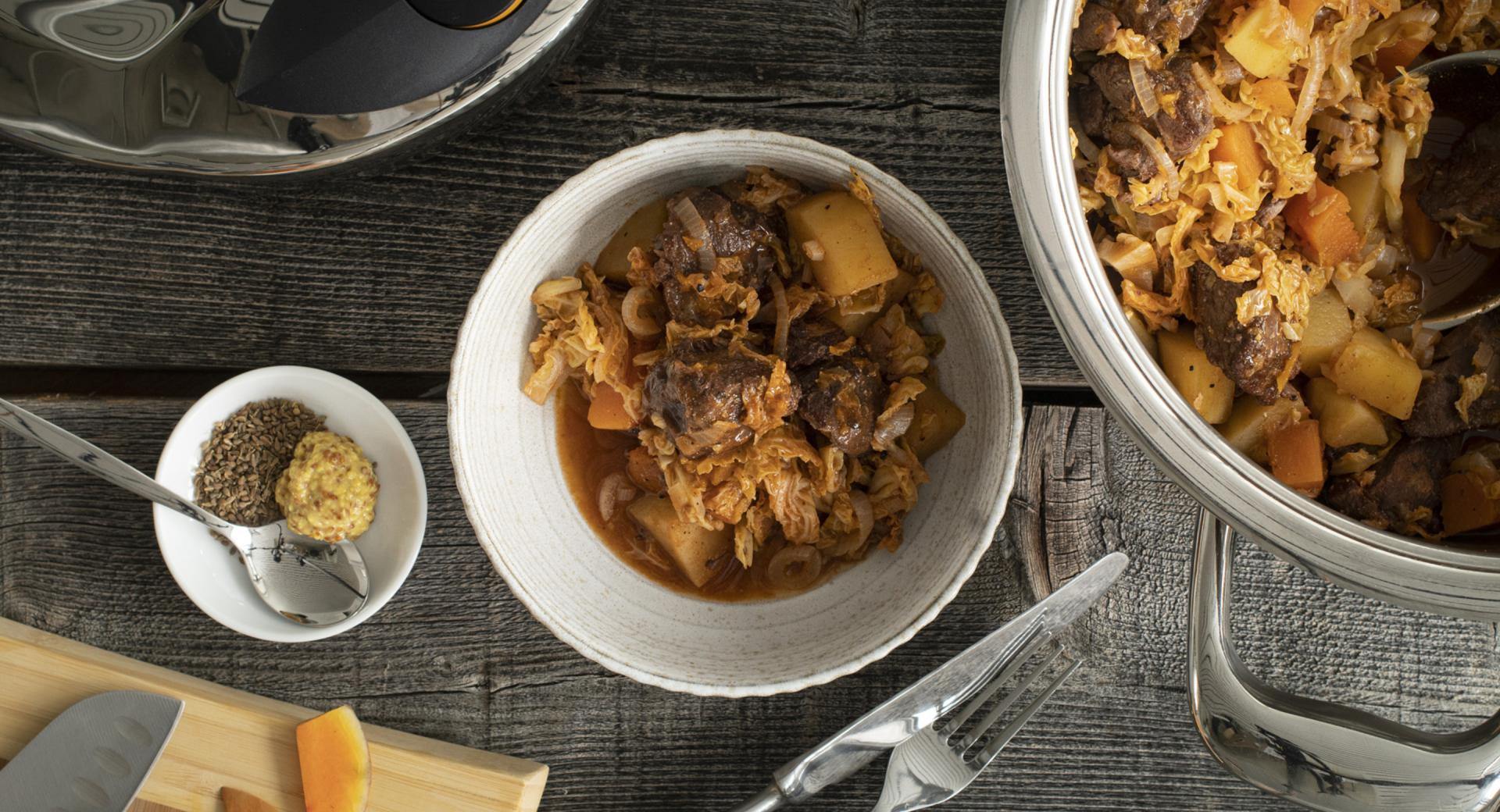 Gulasch di agnello autunnale