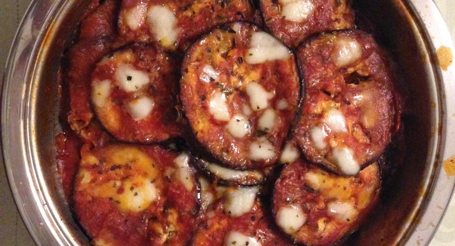 Melanzane alla parmigiana light