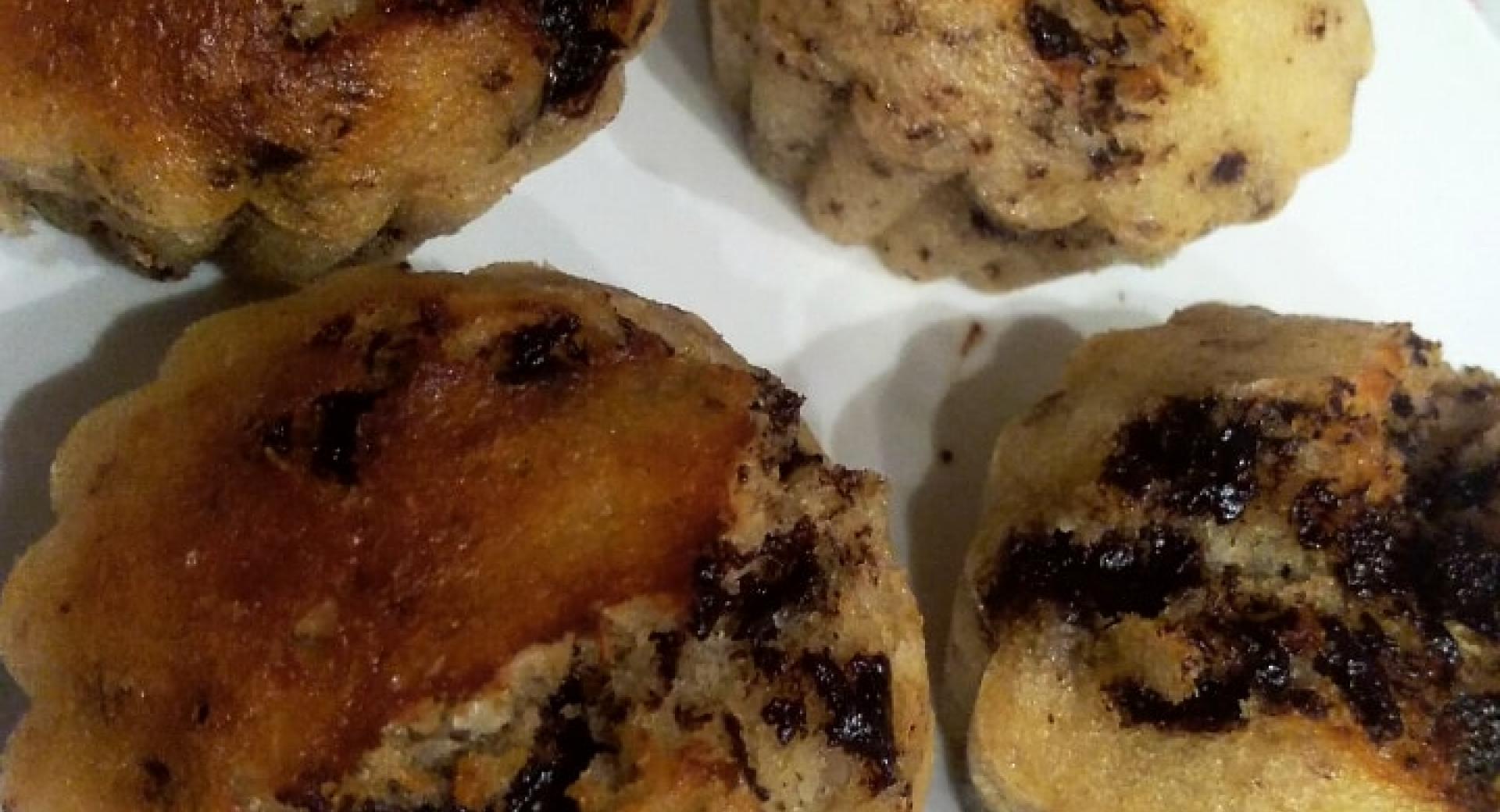 Muffin integrali al cioccolato (senza uova) 