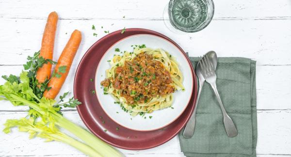 Tagliatelle alla bolognese