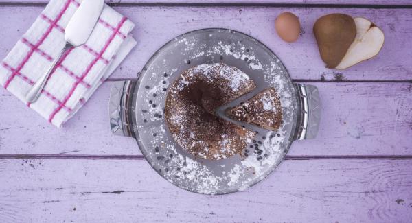 Torta pere e cioccolato