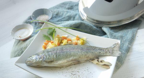 Trout au bleu alla AMC