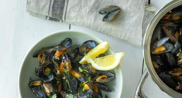 Cozze al vapore