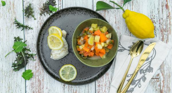 Filetto di pesce con patate