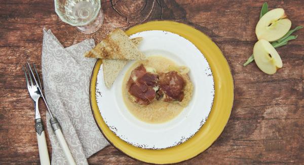 Medaglioni di filetto di maiale ripieni 