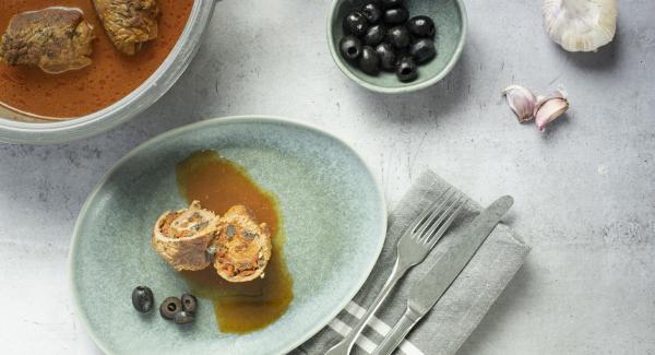 Involtini di manzo con pomodori secchi