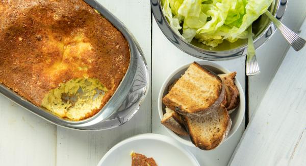 Soufflé al formaggio semplice