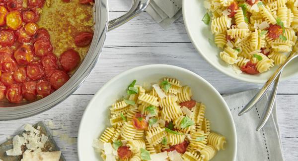 Pasta al pomodoro caramellato