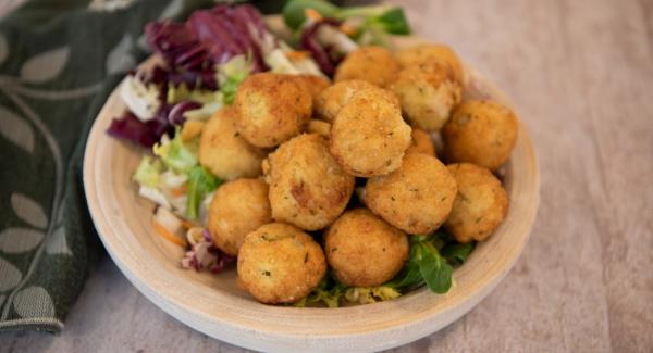 Polpette di cavolfiore fritte