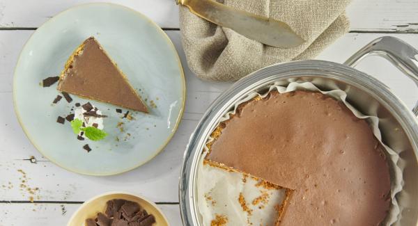 Torta di ricotta e cioccolato