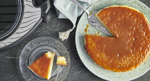 Torta al latte e caramello 