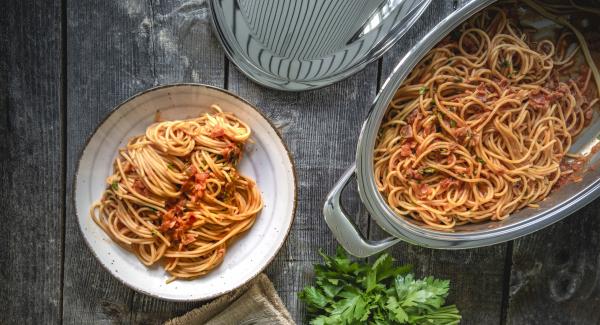 Spaghetti all’amatriciana 