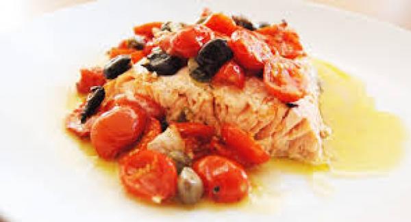 SALMONE ALLA SICILIANA