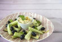 Melanzane arrostite con ricotta cremosa